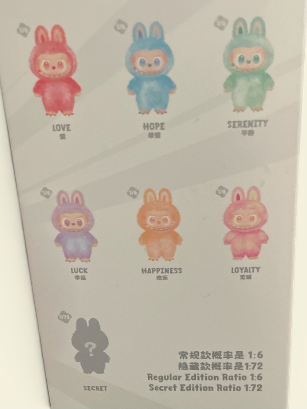 NIB: POP MART The Monsters Big Into Energy Series Vinyl Plush Pendant Blind Box - Picture 2 of 7